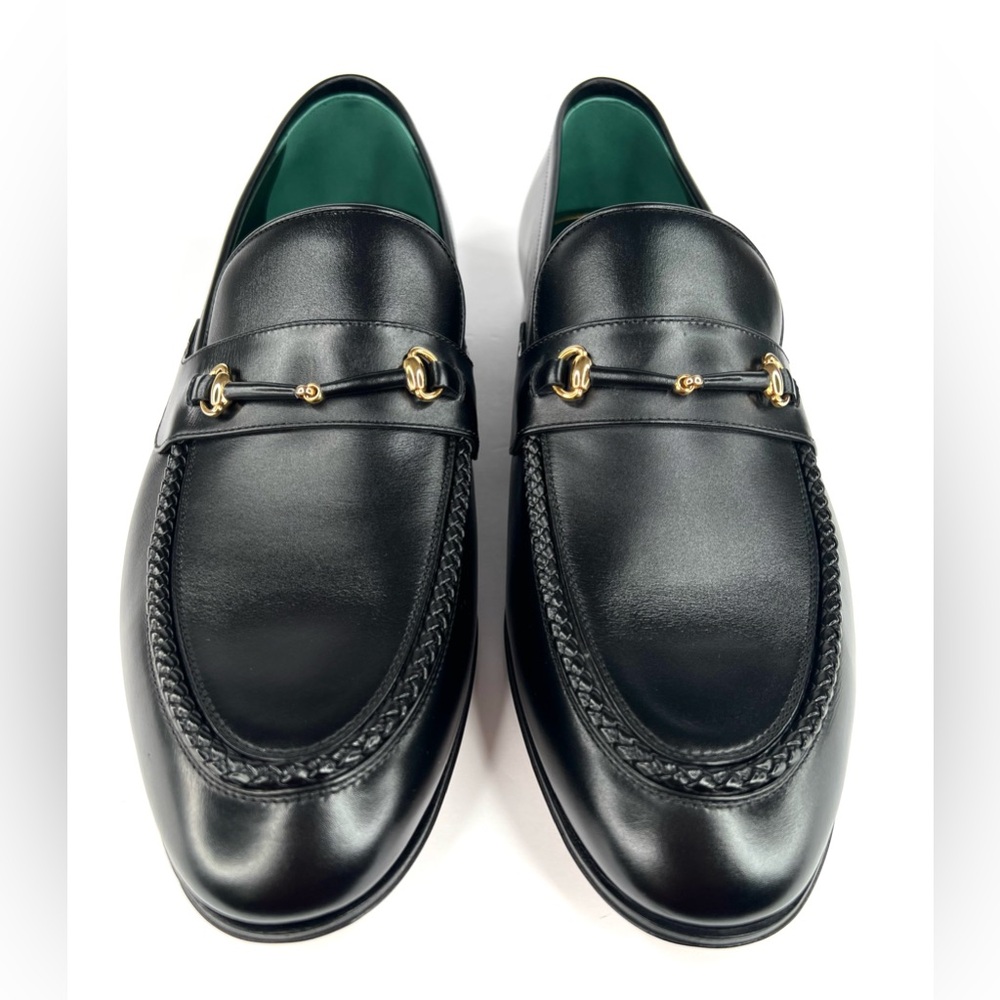 GUCCI Horsebit Constance Lux Moccasin Leather Loafers UK 13 - US 13.5 - EU 47 - Picture 11 of 13